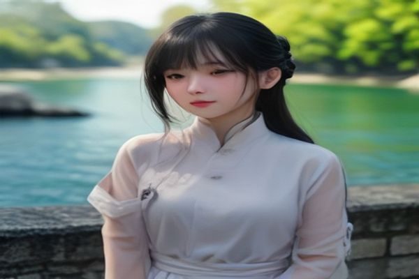 复古胶片质感画面,一对年轻男女在秋日街道上并肩而行,气氛轻松带点俏皮,暖黄光线怀旧感强