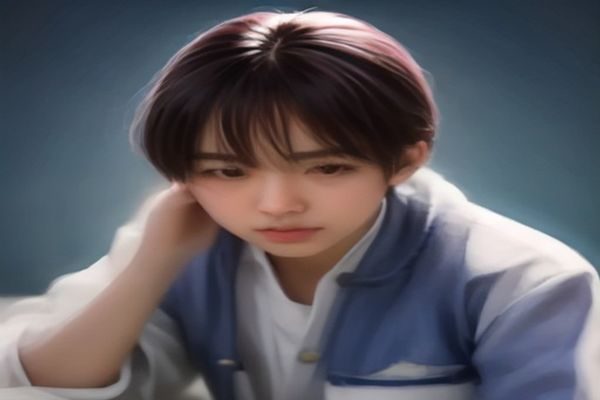 导演在片场监视器后专注观察镜头画面，现场光线柔和，体现电影创作幕后的专注氛围