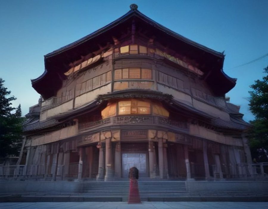 数据看板风插画，展示韩国爱情电影大全片单分类占比、热度曲线与年代分布统计界面，青绿主色配珊瑚色高亮